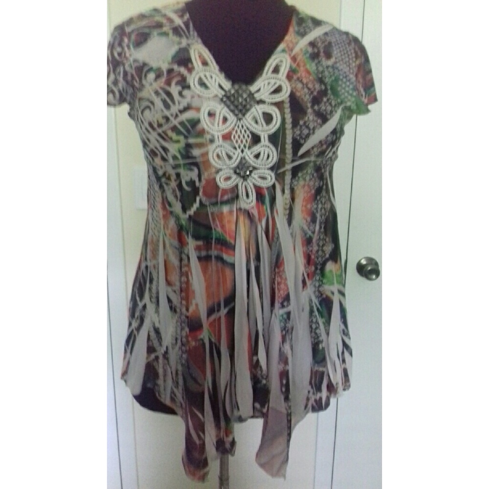 One World Embellished Top